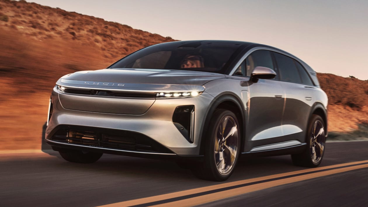 New Lucid Gravity electric SUV lands on earth Auto Express